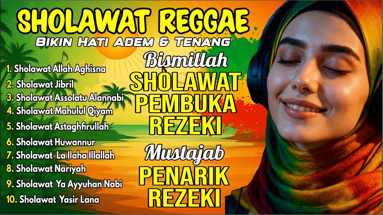 SHOLAWAT REGGAE PALING MENYENTUH 2026 🔥 Viral, Bikin Hati Adem & Tenang