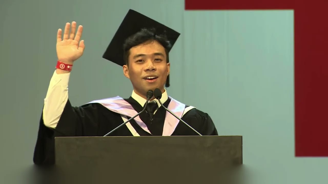RMIT Vice-Chancellor's Award graduate Ngo Viet Luong keynote's speech - RMIT Graduation 2024