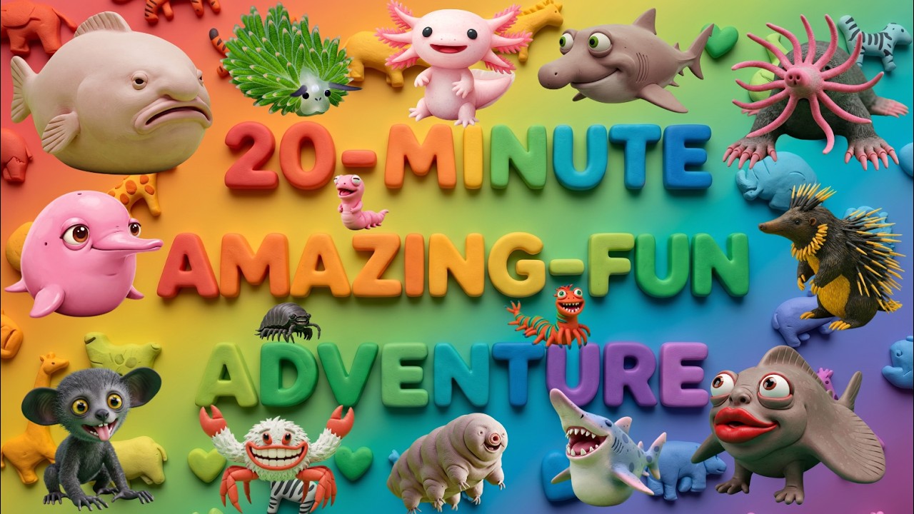 Freaky Animal Sounds Compilation 🐾 | 8 Parts in 1! | Celebrate 10K with 128 Funny & Wacky Creatures!