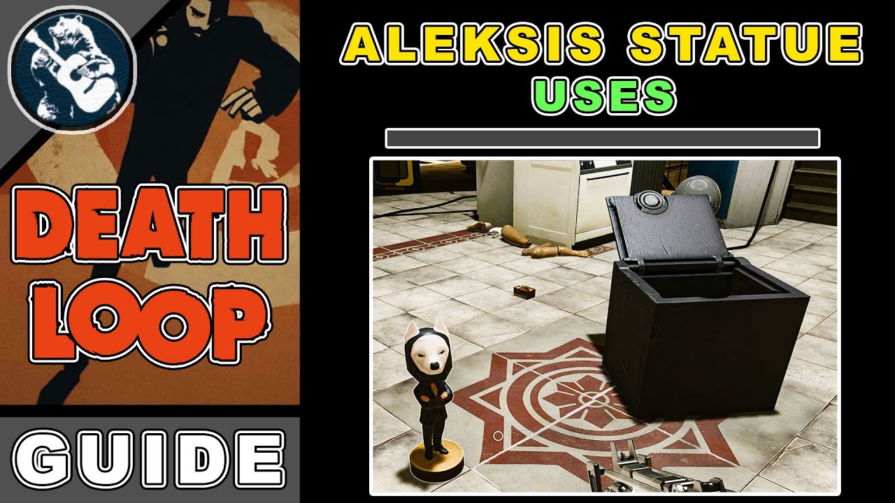 What to Do with Aleksis Statue From the Library Safe | Updaam Noon | Deathloop Guide