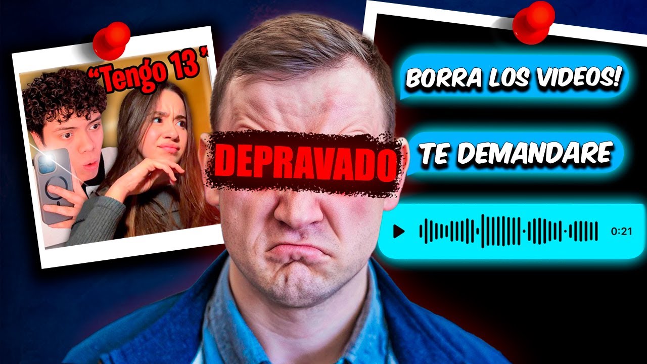 Depravado de Omegle me DEMANDÓ!