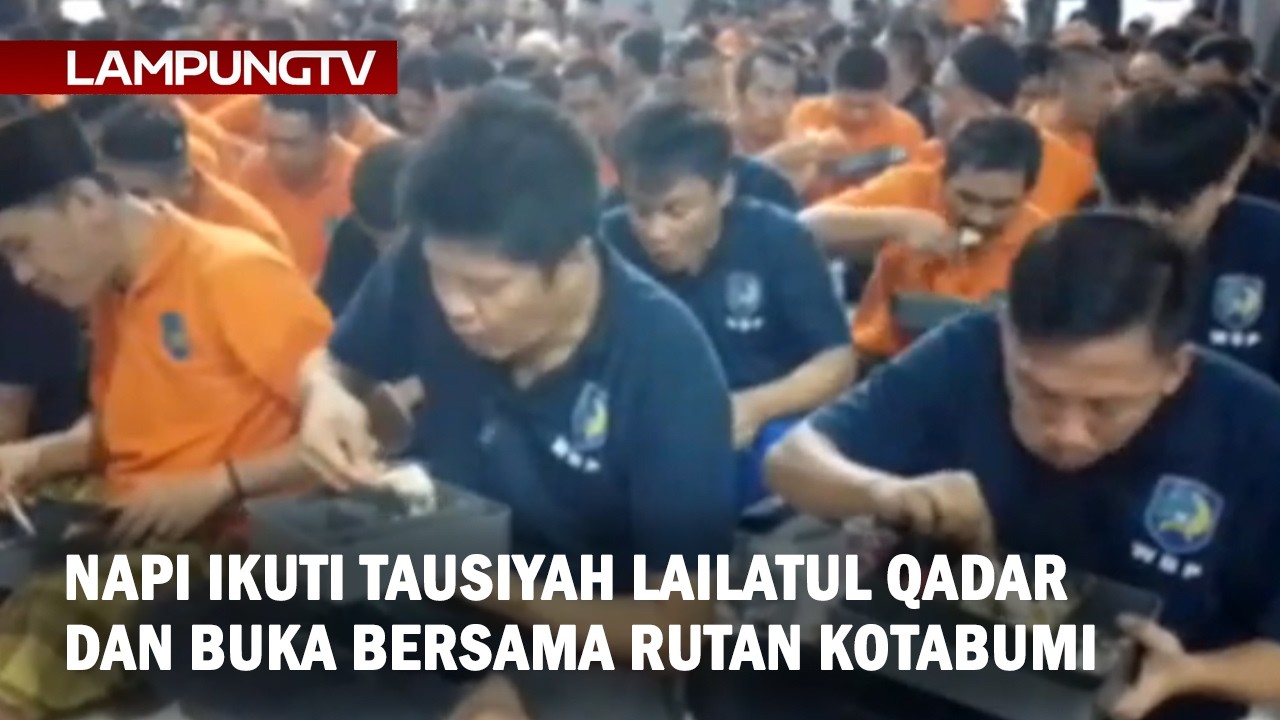 Tausiyah Lailatul Qadar dan Buka Bersama Rutan Kotabumi