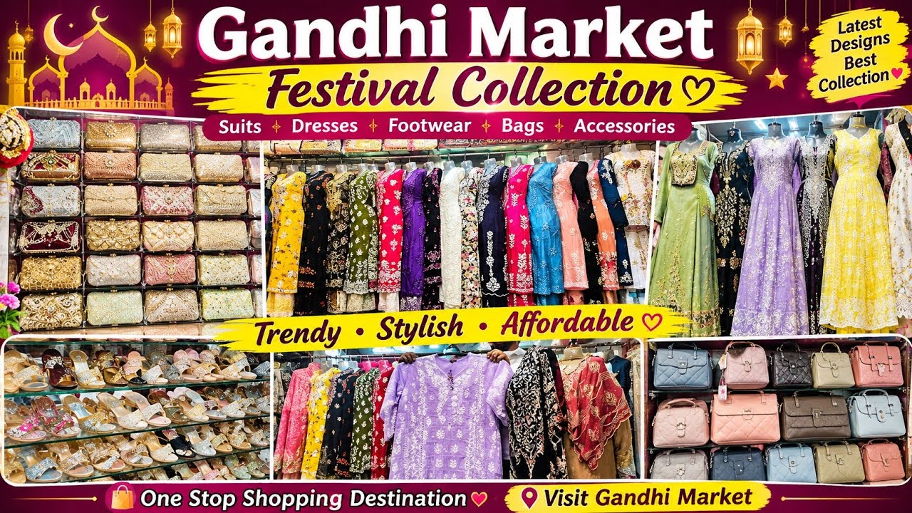 GANDHI MARKET Best Wedding Shopping | Affordable Street Market | In Mumbai 2026