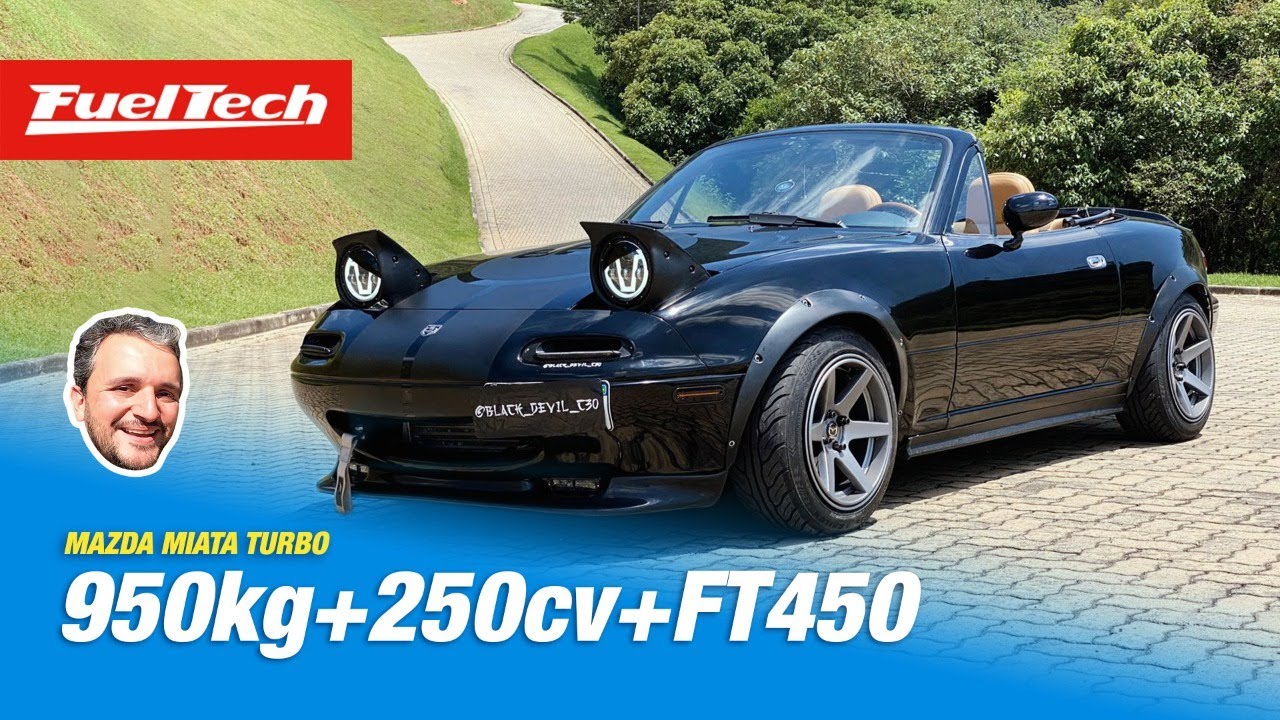 Mazda Miata turbo. Diversão garantida!