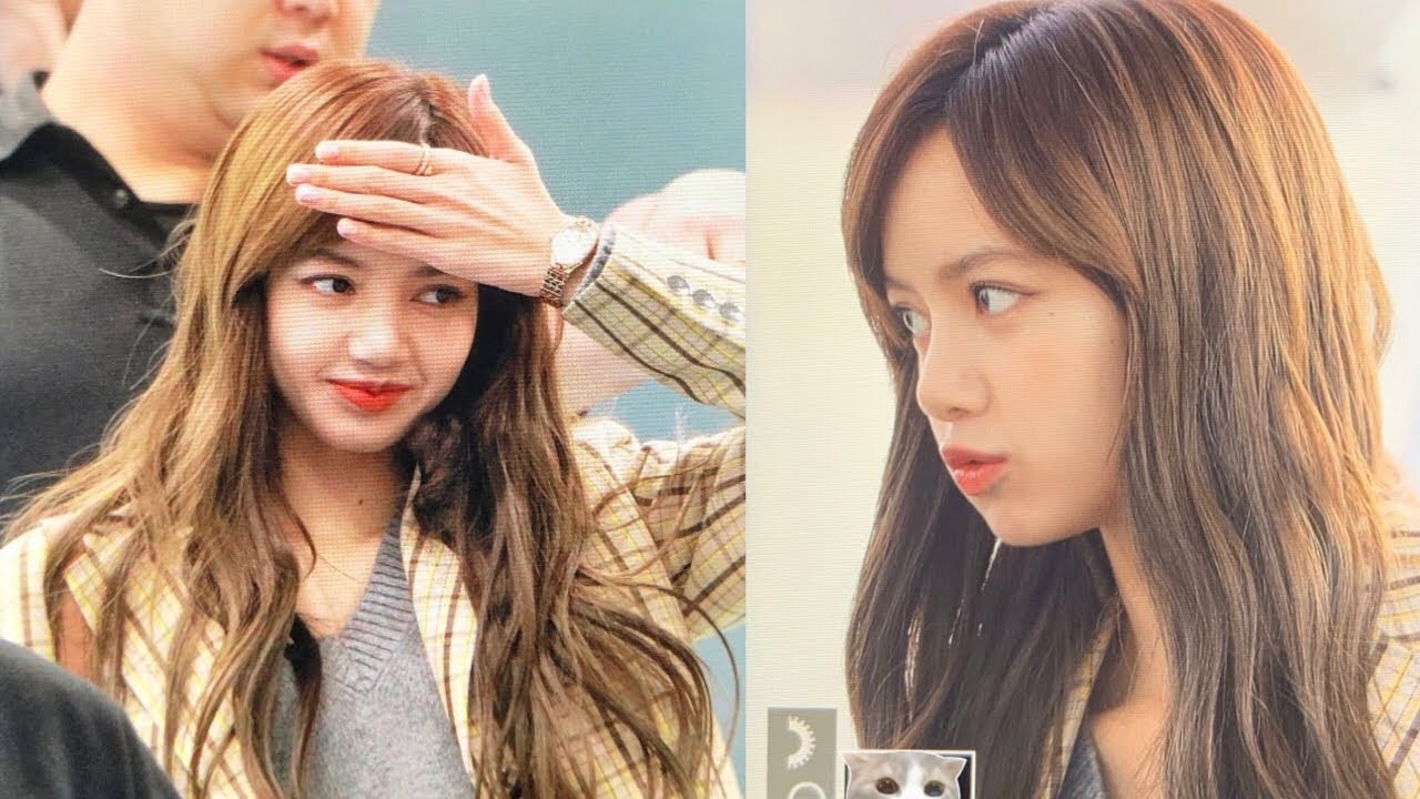 LISA Finally Reveals Her Forehead With A No-Bangs Look!