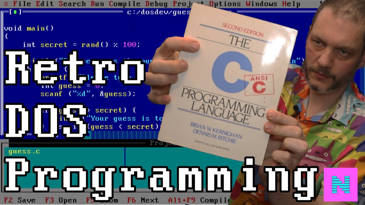 Ностальгическая разработка DOS. Часть 1 - FreeDOS, DJGPP, RHIDE и прочее безумие.