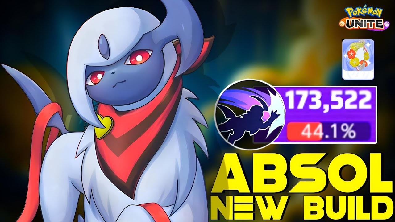 Never mess with Absol in Solo Queue when using This Build 😲 | Pokemon Unite