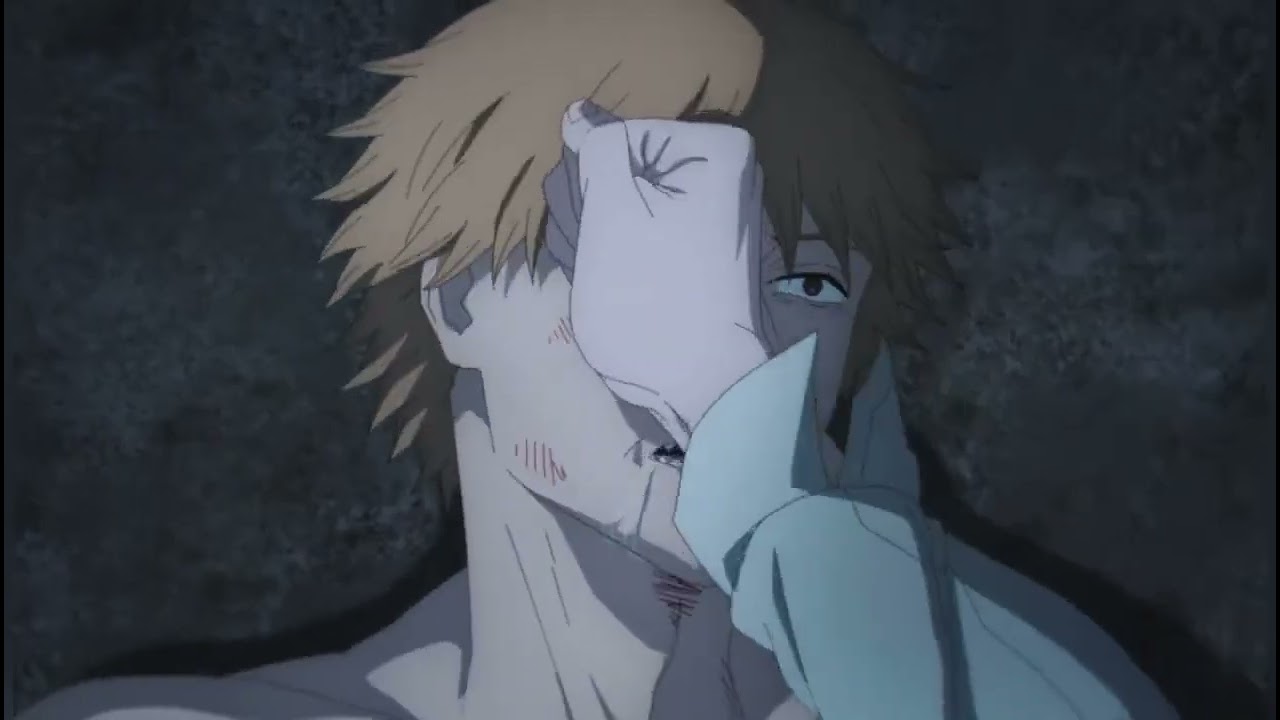 power smacking denji's head #anime #chainsawman #power #denji