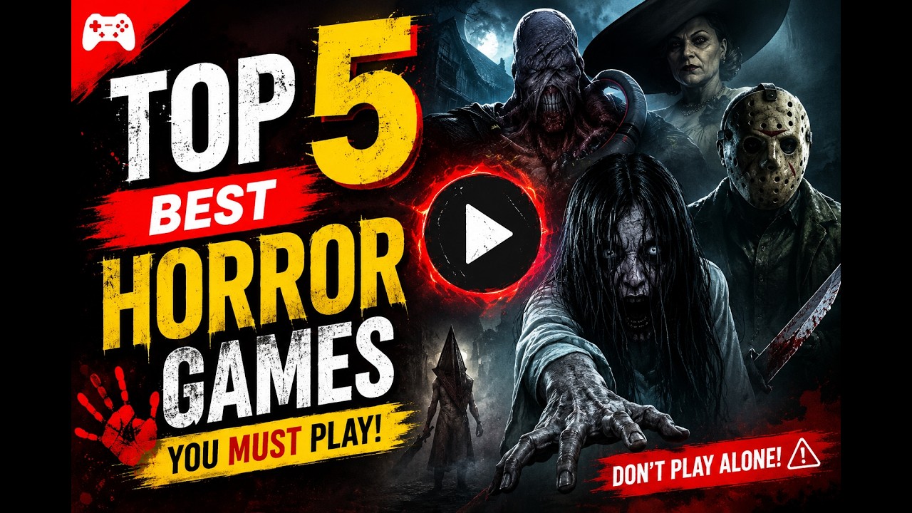Terrifying! Top 5 Best Horror Games for Mobile in 2026 (Offline & Multiplayer)