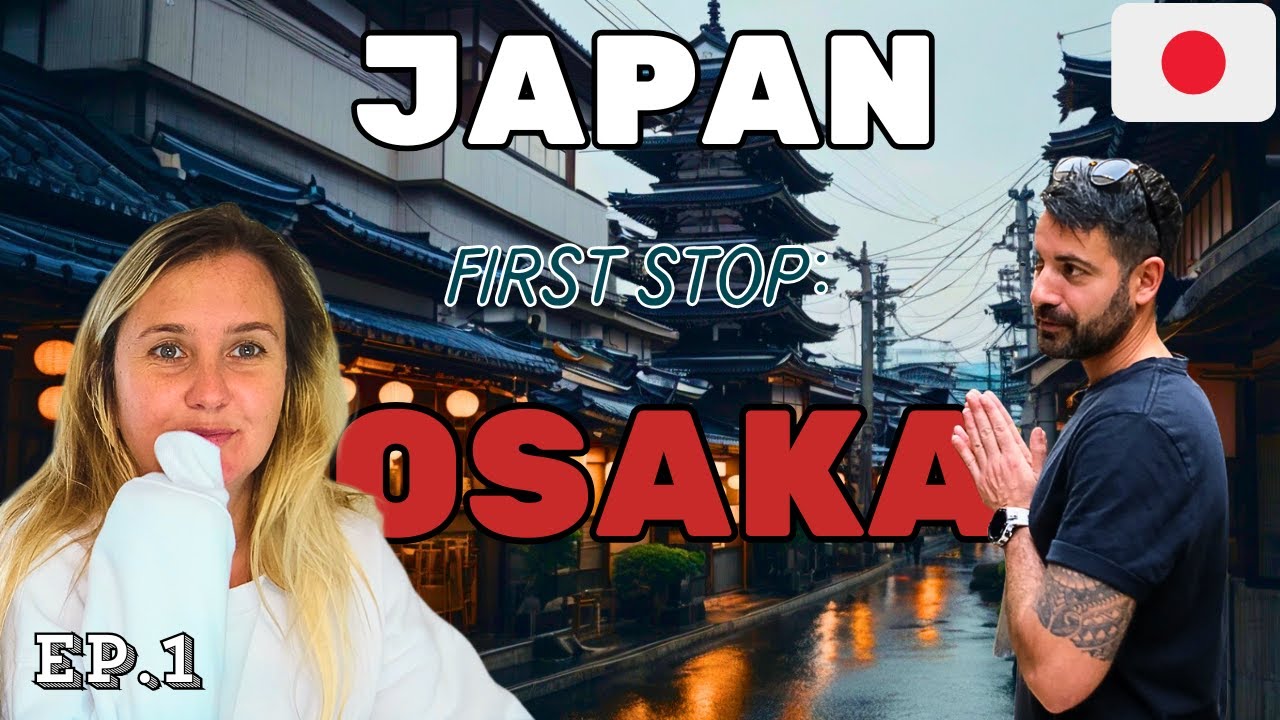 OSAKA First Impressions 😱 You Won’t Believe This City! (Travel Vlog Ep.1)