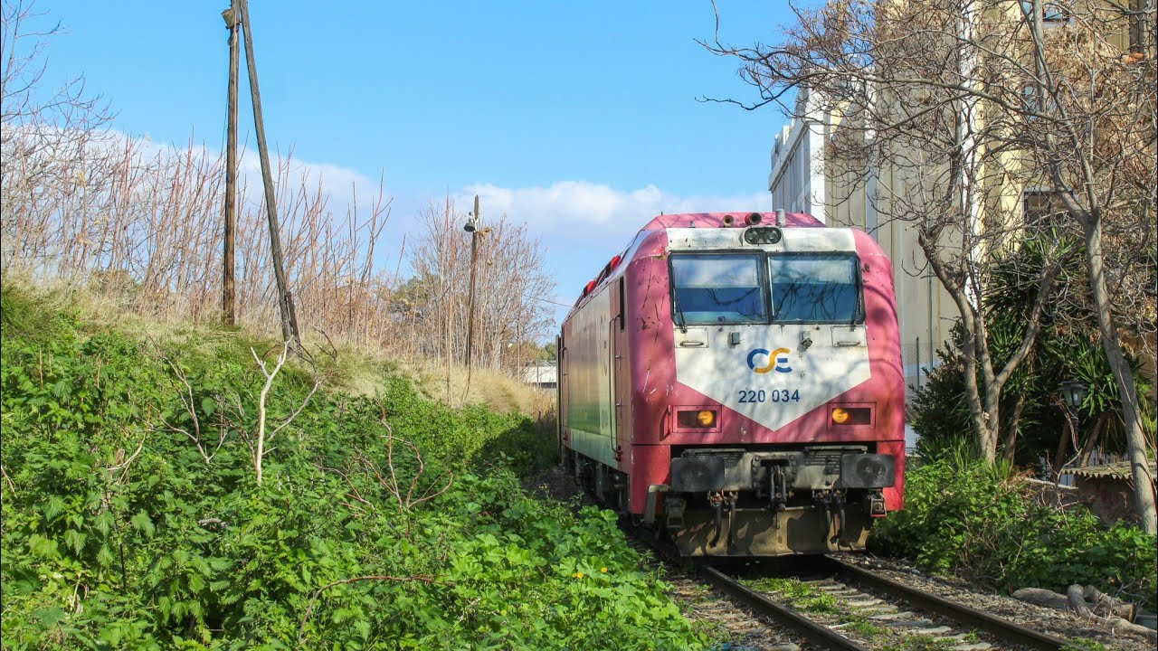 Manoeuvres And Passenger Trains, At Rentis Area