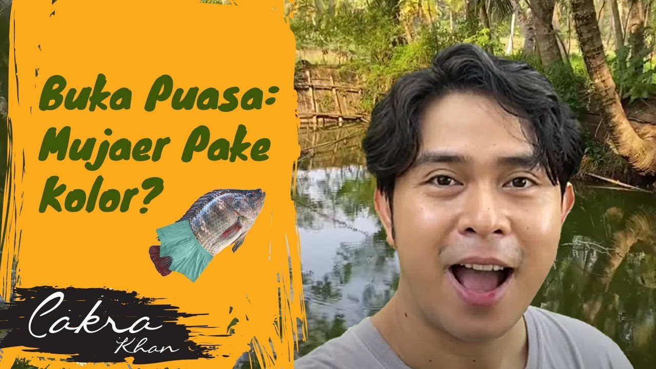 KEGIATAN CAKRA KHAN DARI DAUN KELOR SAMPE IKAN MUJAIR!!! (RAW FOOTAGE)