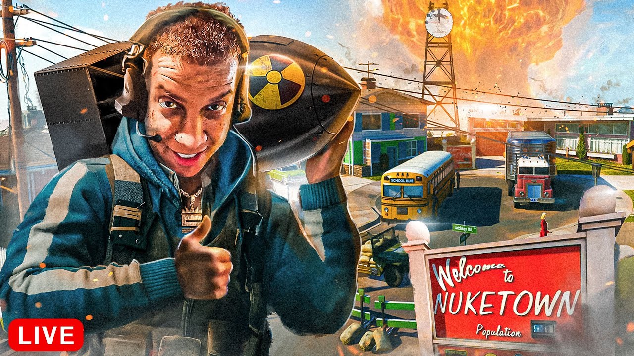 🔴 LIVE - NUKING NUKETOWN | ENTERING LEVEL 200 | BO6 GLOBAL RACE TO LEVEL 1000