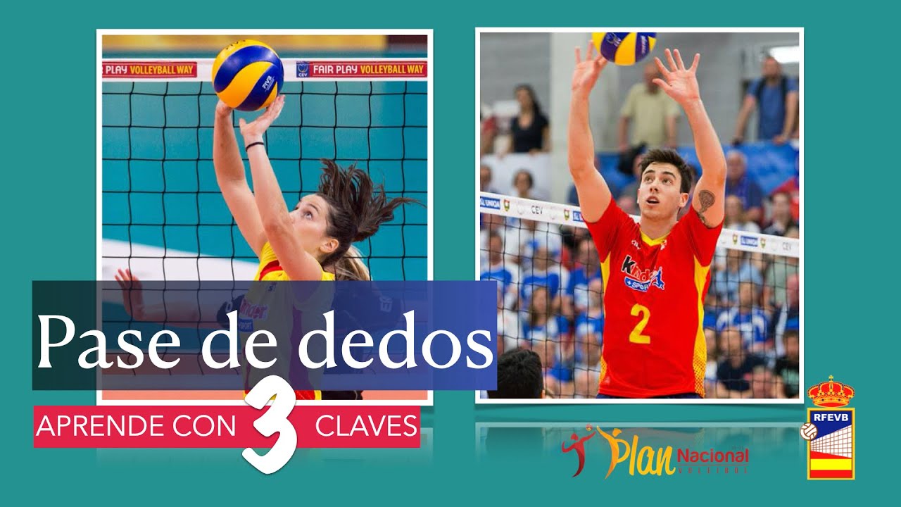 VOLEIBOL para PRINCIPIANTES – aprende FÁCIL EL PASE DE DEDOS