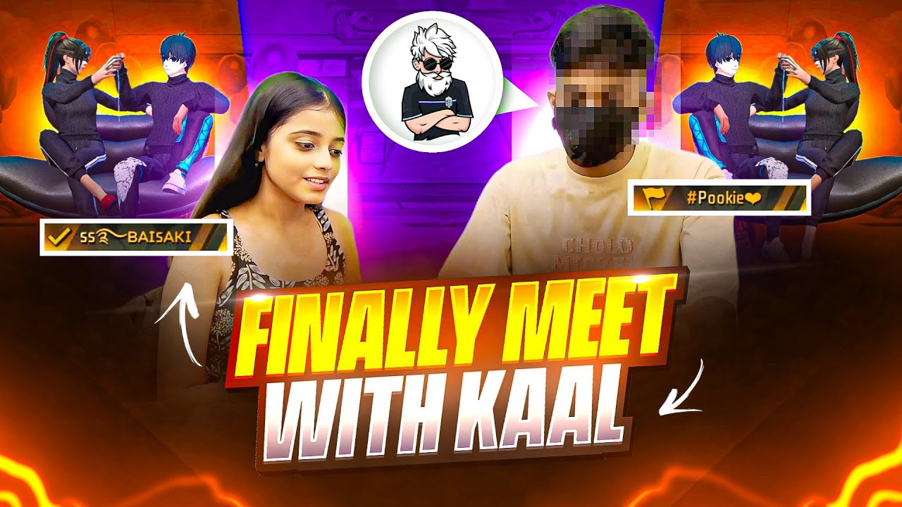 I Finally Met Kaal Gamerz in Real Life 😱 He Was Shocked - Garena Free Fire