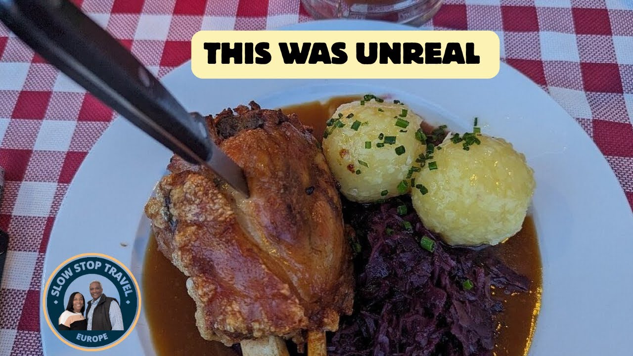 This Bavarian Meal Was Unreal 🇩🇪 | Traditional German Food in the Alps