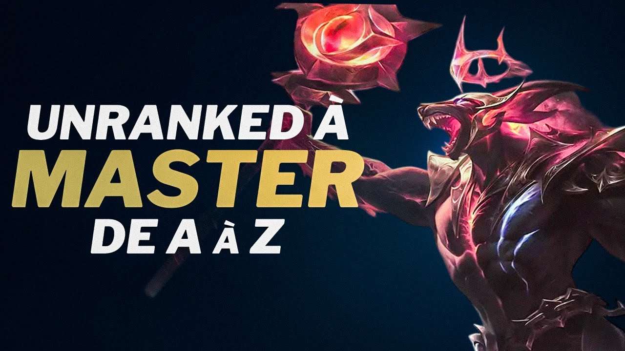 De UNRANKED à MASTER expliqué de A à Z : Nasus VOD