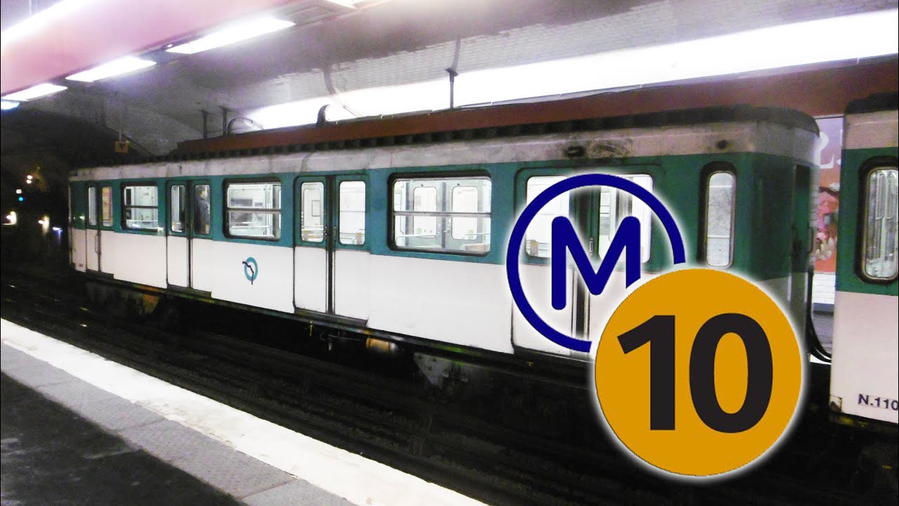 Compilation MF67 ligne 10 du métro de Paris (RATP) 2025 (volume 1) +BONUS 