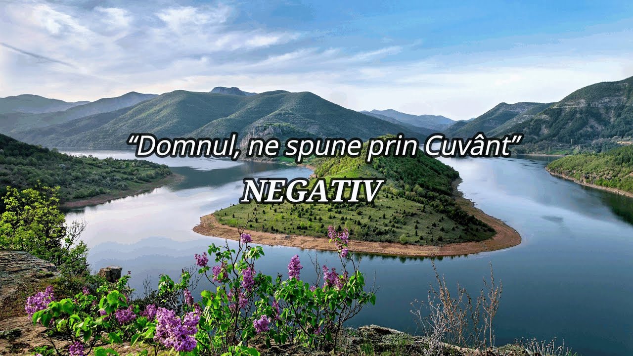 Negativ - “Domnul, ne spune prin Cuvânt” (negativ crestin)