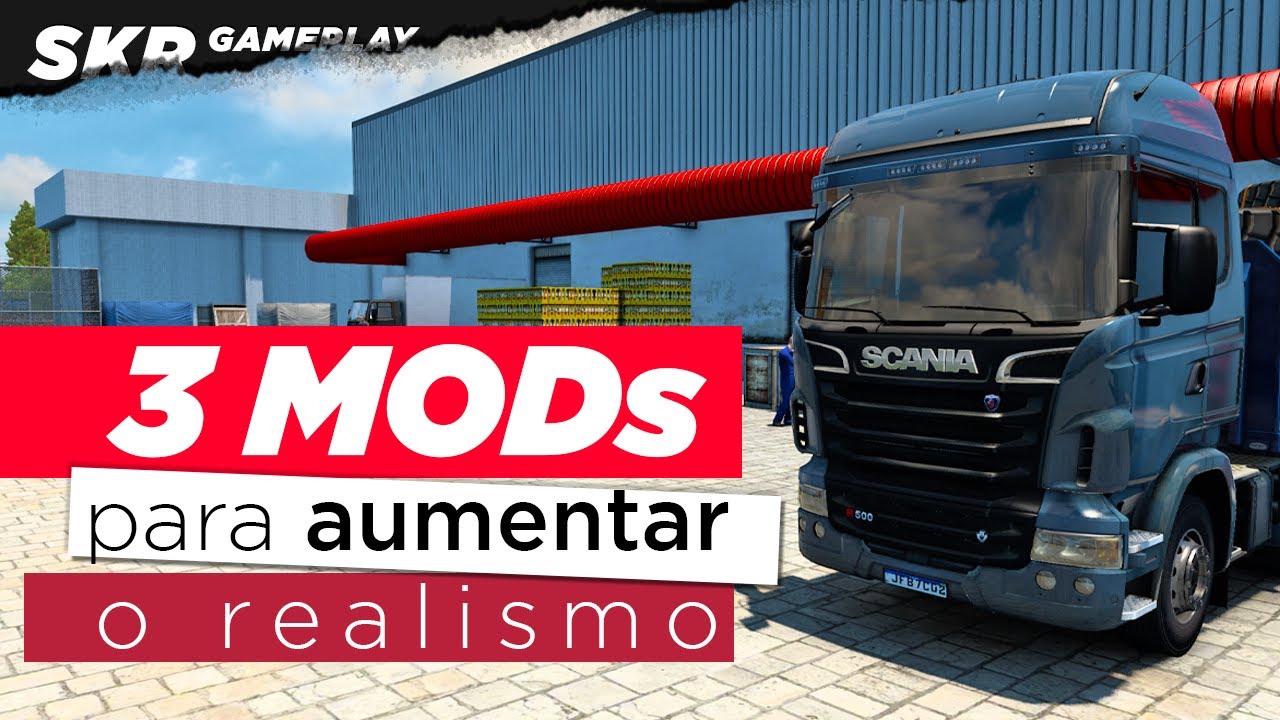 3 MODs de Realismo para ETS2 1.44 | 2K 60FPS (PT-BR)