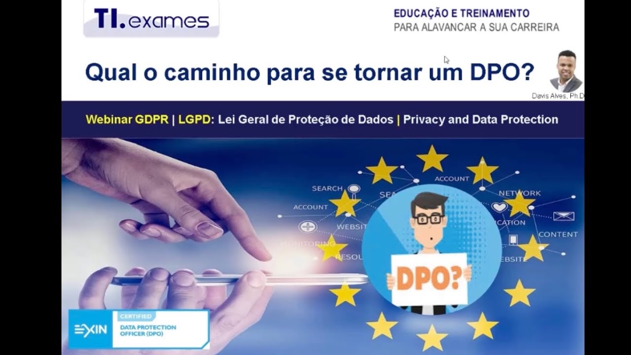 🎓 Qual o caminho para se tornar um DPO? • Webinar TI Exames