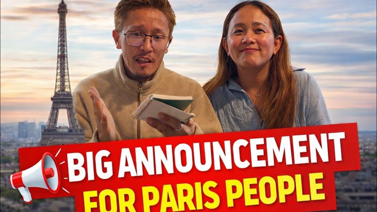 Big announcement for Paris people #tibetanvlogger 
