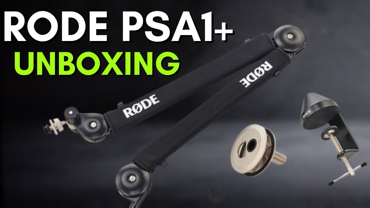 🔥💲Rode PSA1+ Brazo de brazo para micrófono profesional