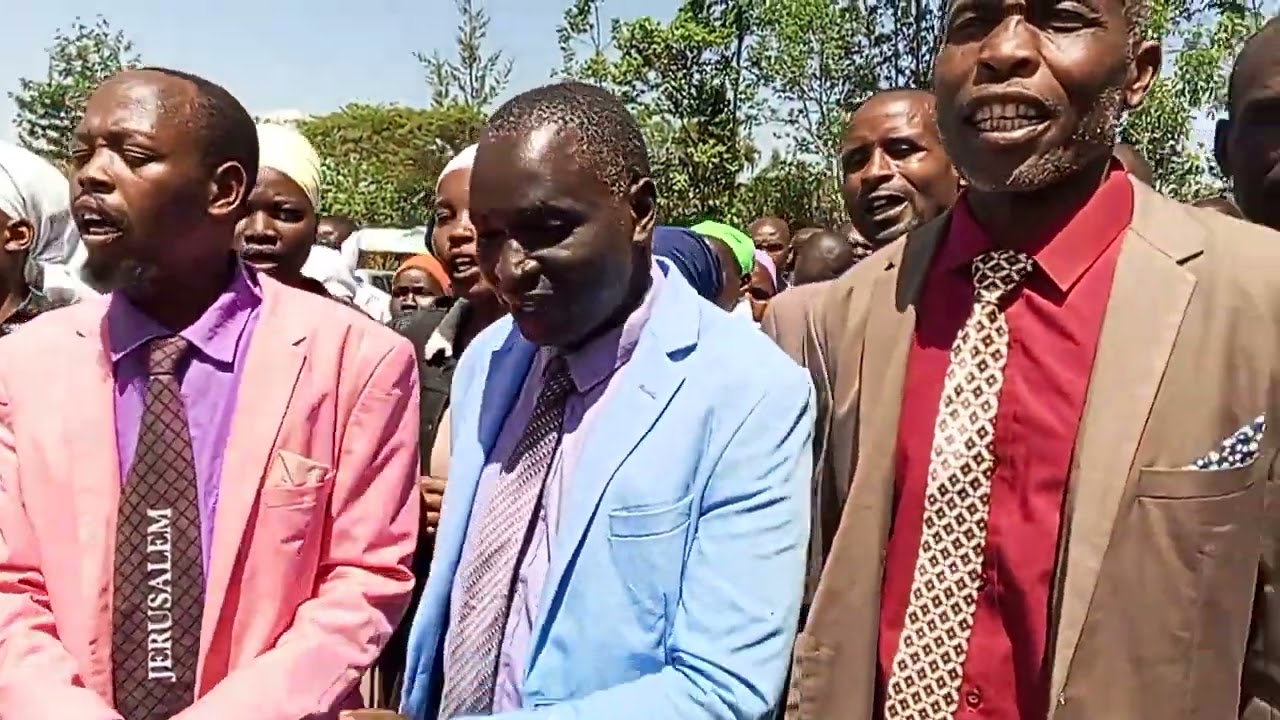 ESCORTING KIPRUTO SIELE'S INSTALLATION AS BOMET COUNTY OVERSEER 