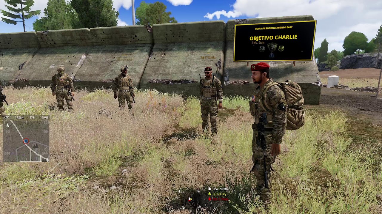 Entrenamiento #1 LEGION X EASY COMPANY Arma 3