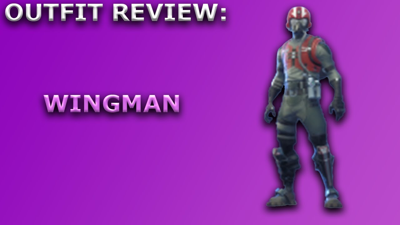 Wingman Outfit Review + Skin Showcase! ~ Starter Pack Item ~ Fortnite Battle Royale