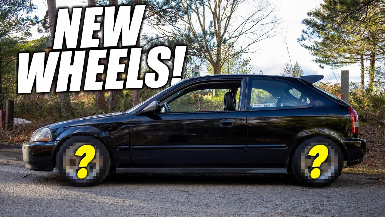 Sleeper Civic gets NEW WHEELS!