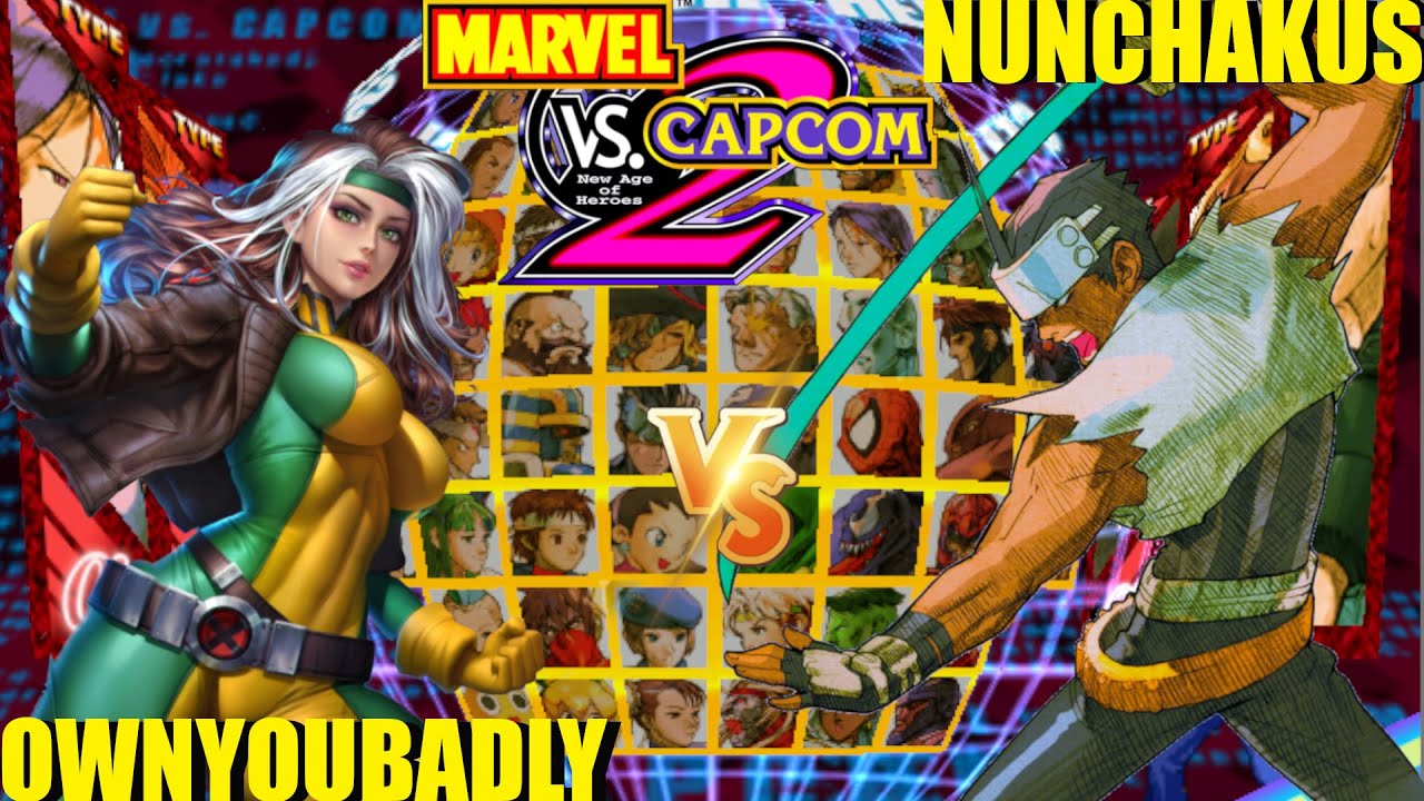 Marvel vs Capcom 2: NUNCHAKUS vs OWNYOUBADLY