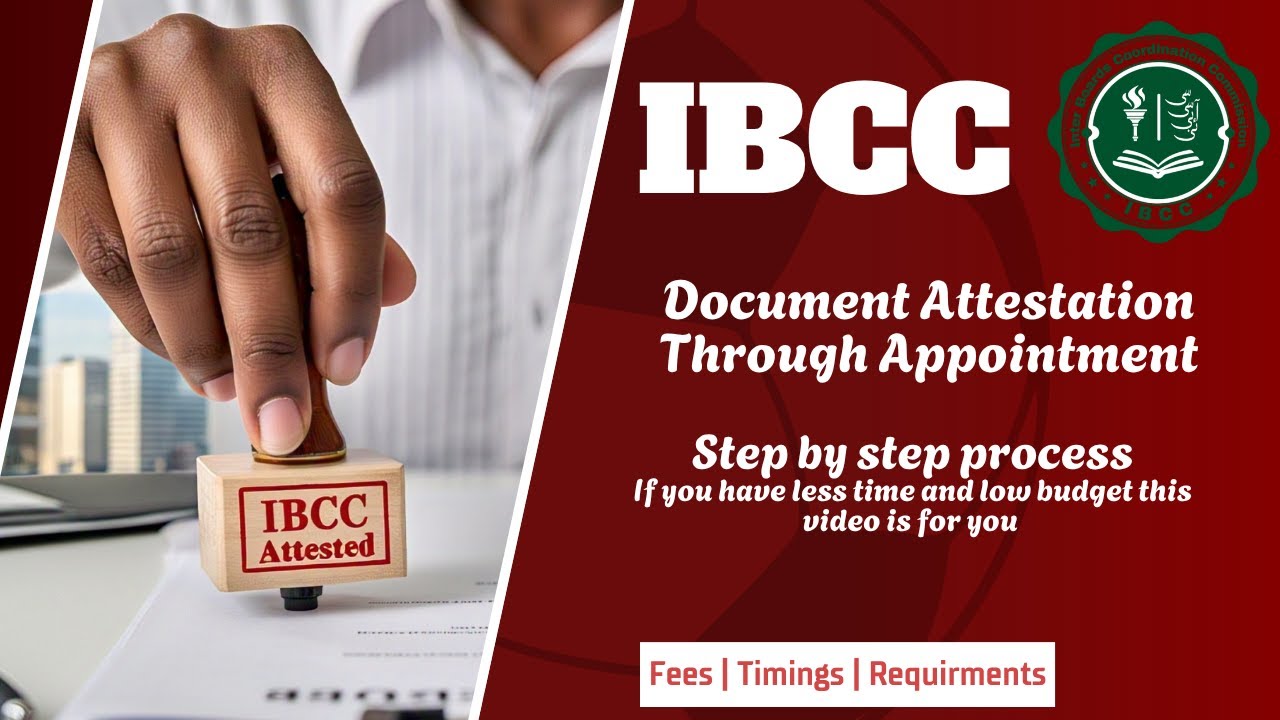 IBCC Document Attestation 2026 | Step-by-Step Guide | Best Explanation