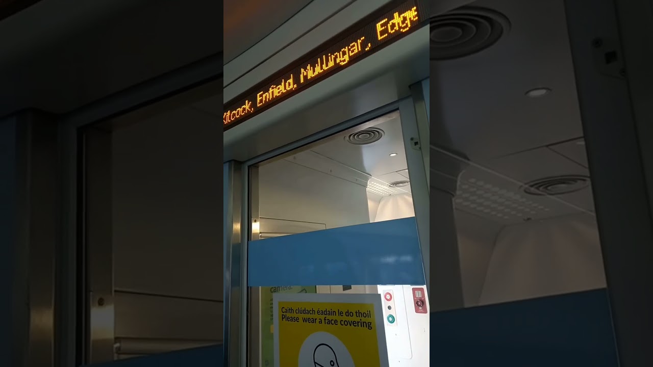 irish rail welcome onboard announcement Dublin-Sligo #travel  #trains