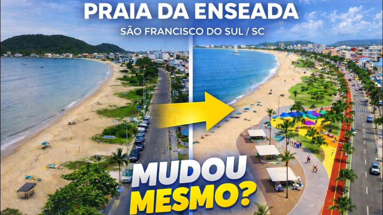 Revitalizaram a ENSEADA… Mas Nem Todo Mundo Gostou