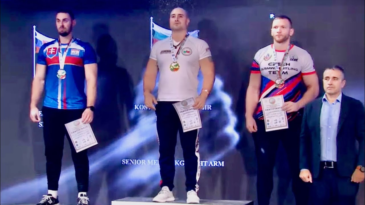 KRASIMIR KOSTADINOV | | Right Arm 100kg | BULGARIA | 2025 World Armwrestling Championship #krashy 