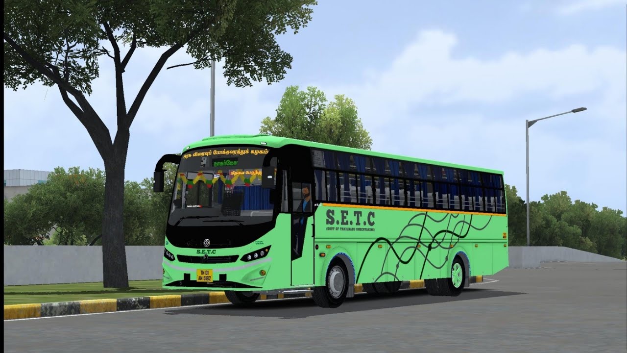 ❤️‍🔥ALL NEW SETC ULTRA DELUXE NON AC SEATER  BUS MOD RELEASED 🤩 | FOR BUSSID | 
