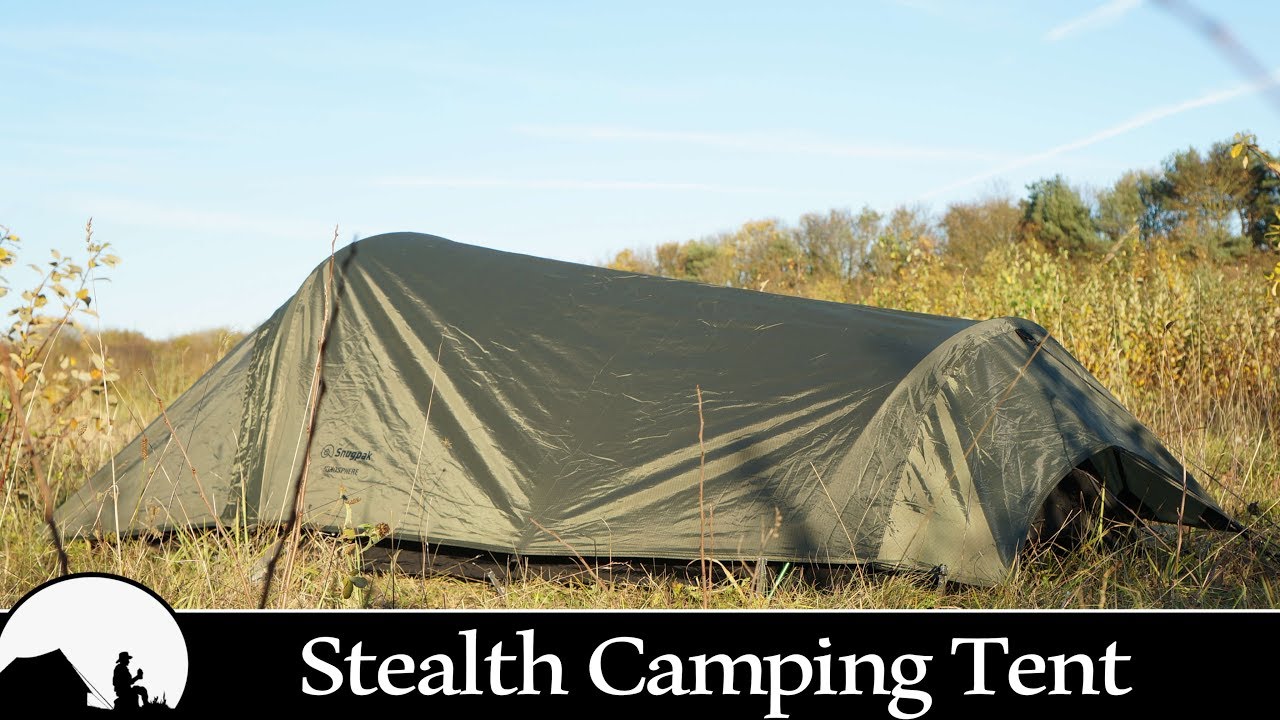 My NEW tent for stealth camping