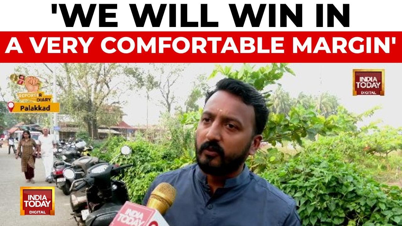 Palakkad bypoll Congress Candidate Confident of Palakkad Win | India Today