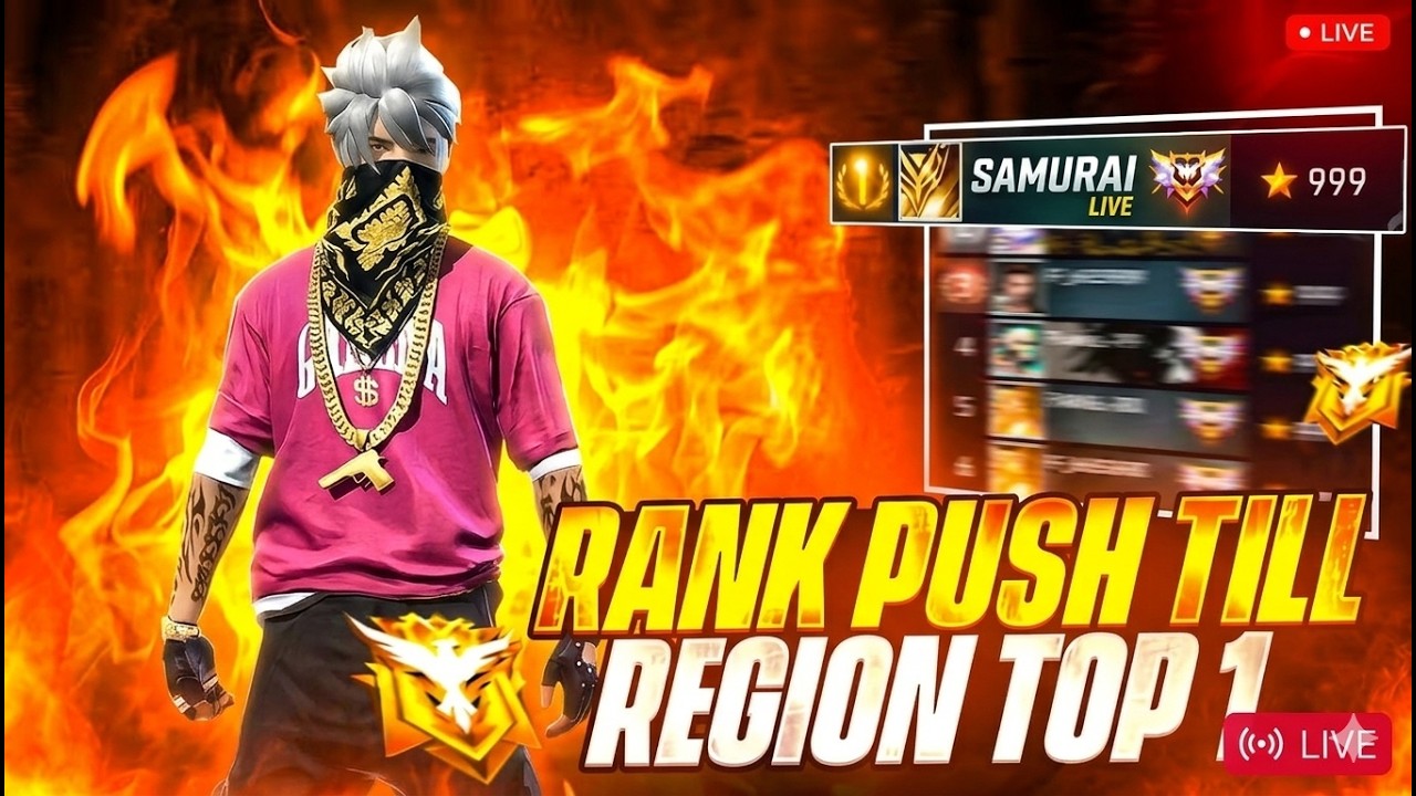 SAMURAI LIVE🔴CS GRANDMASTER RANK PUSH #freefireindia #horizontallive #fflivetamil