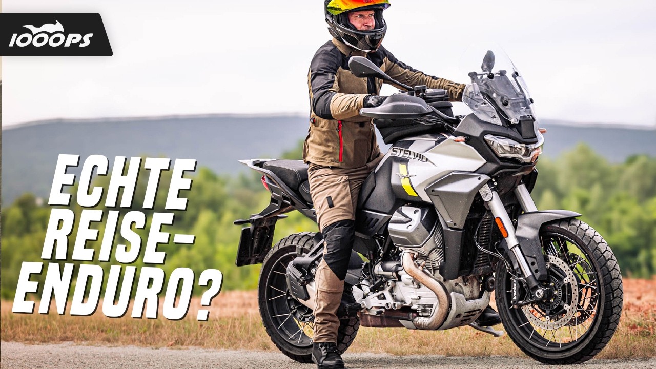 Die Guzzi der Zukunft! Moto Guzzi Stelvio mit Elektronik-Overload im Test