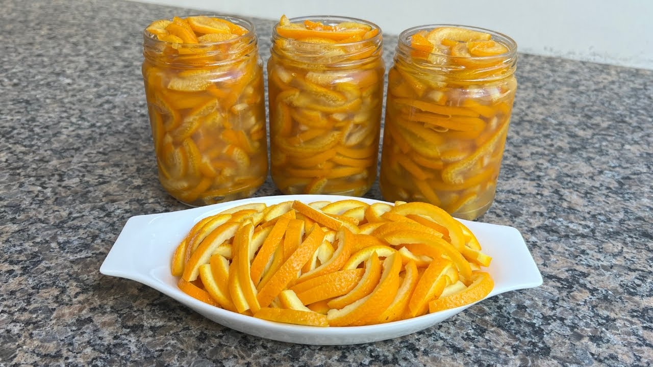 Doce da Casca da Laranja | Delícias da Eleni