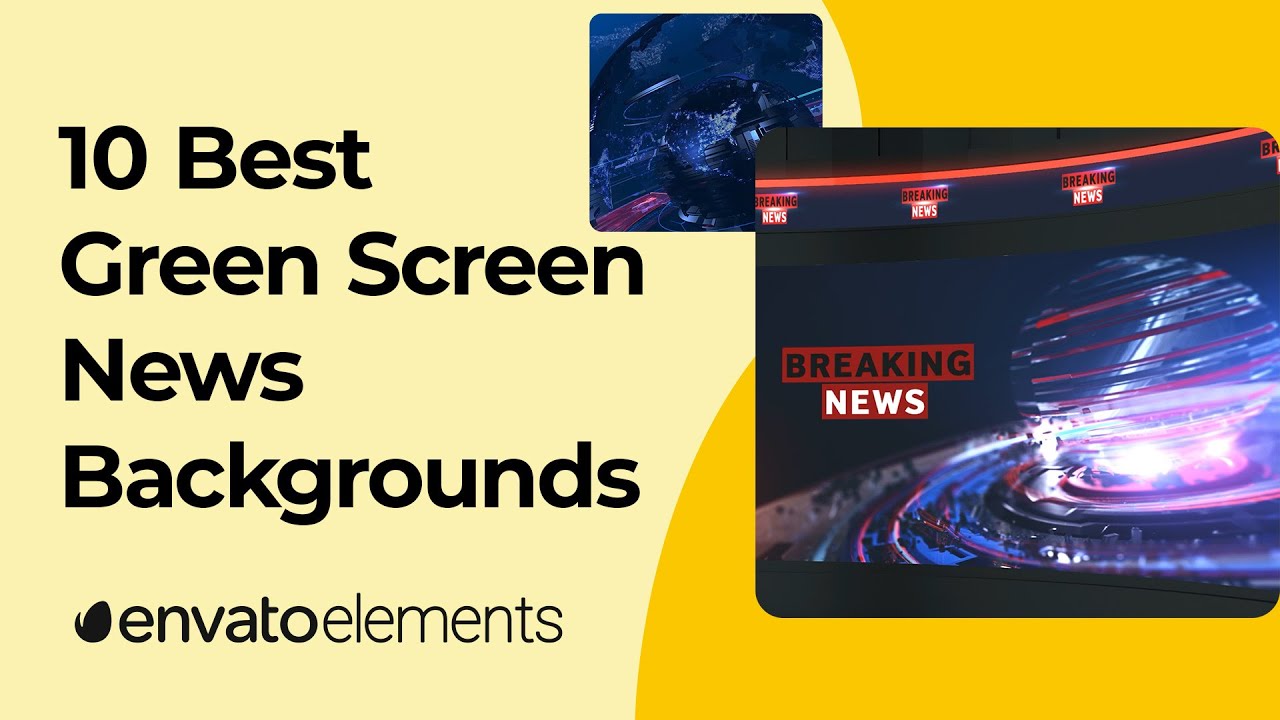 10 Best Green Screen News Backgrounds