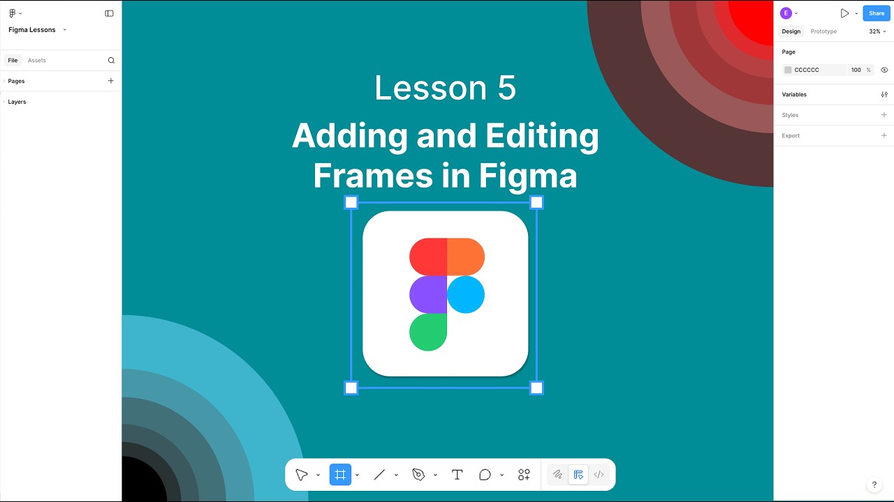Lesson 5 - Adding and Editing Frames in Figma