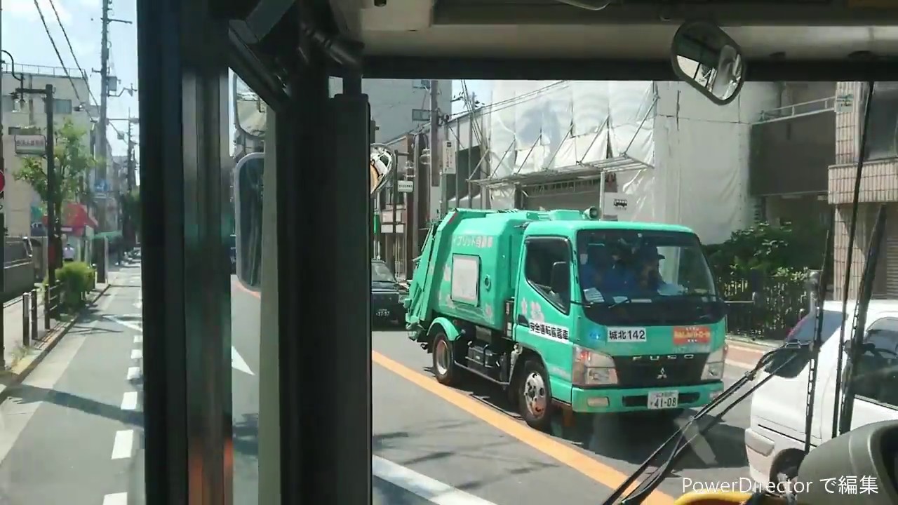 大阪シティバス　83系統　花博記念公園北口～大阪駅前　前面展望