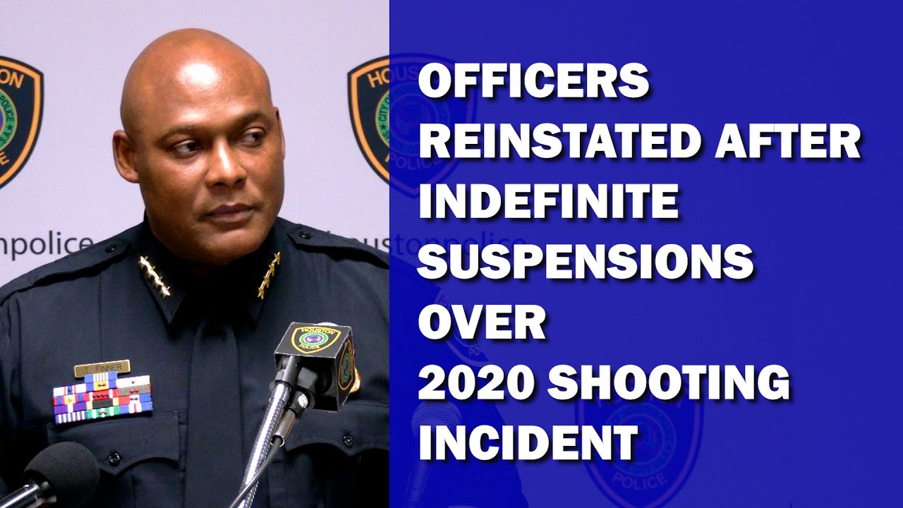 3 Officers, 1 Sgt. Reinstated 2 Years After Being Put on Indefinite Suspension I Houston Police