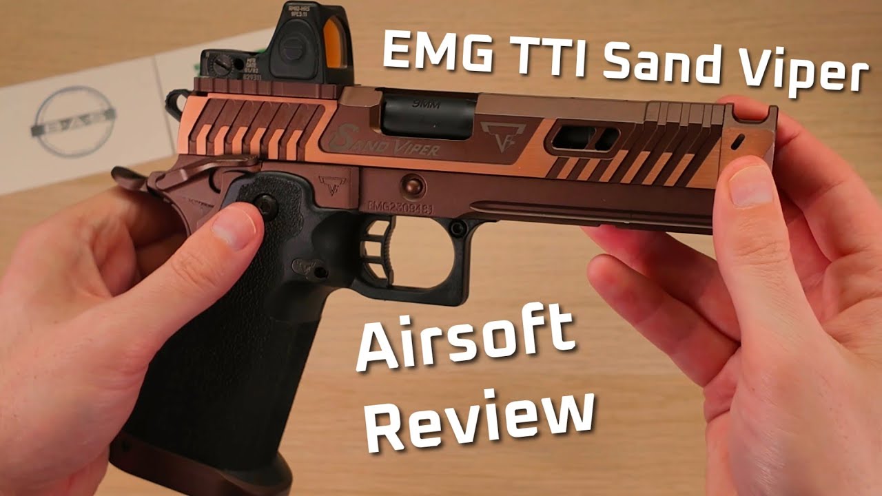 Стоит ли оно того? EMG TTI Sand Viper | Обзор страйкбольного оружия