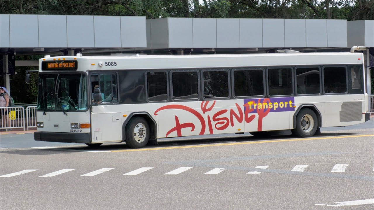 Walt Disney World Bus Ride to EPCOT from Disney's Animal Kingdom in 4K | WDW Transportation Florida
