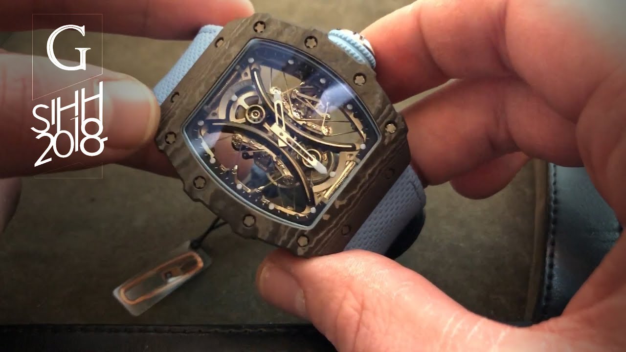 ЭКСКЛЮЗИВ | SIHH 2018: Richard Mille RM 53-01 Tourbillon Pablo Mac Donough