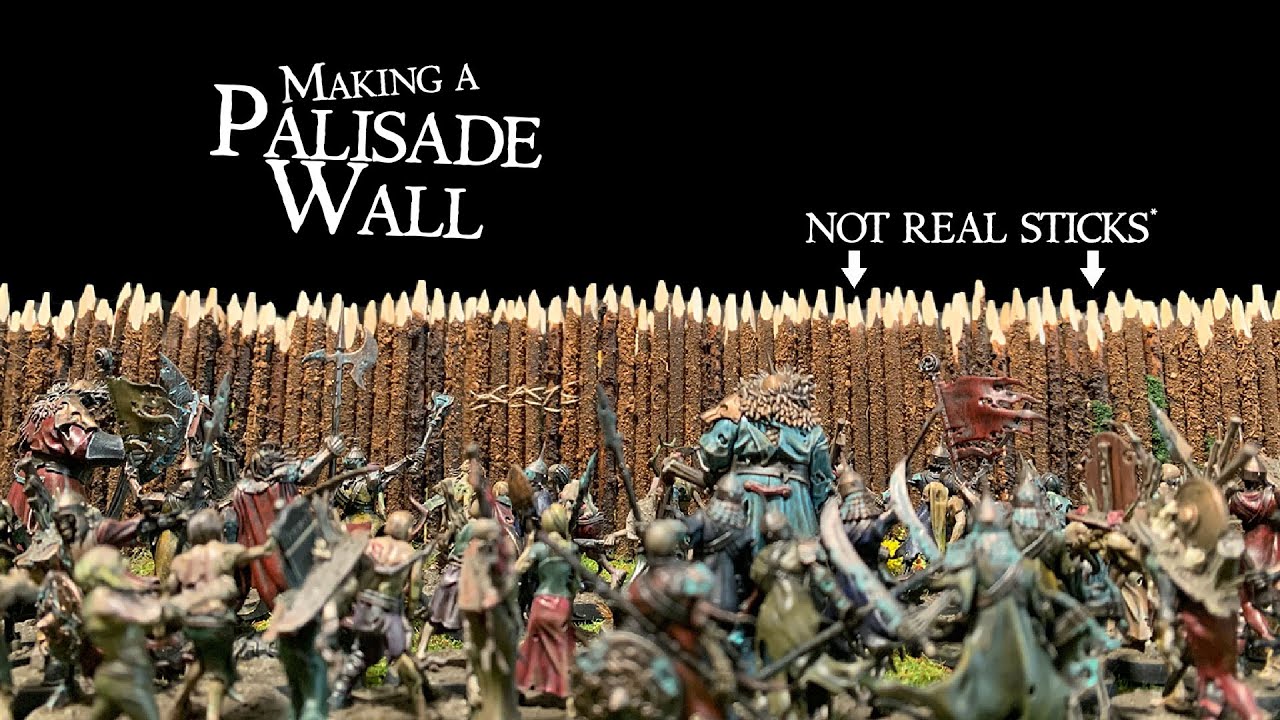 Raising The Stakes! | Creating Realistic Logs For Wargame & Skirmish Terrain